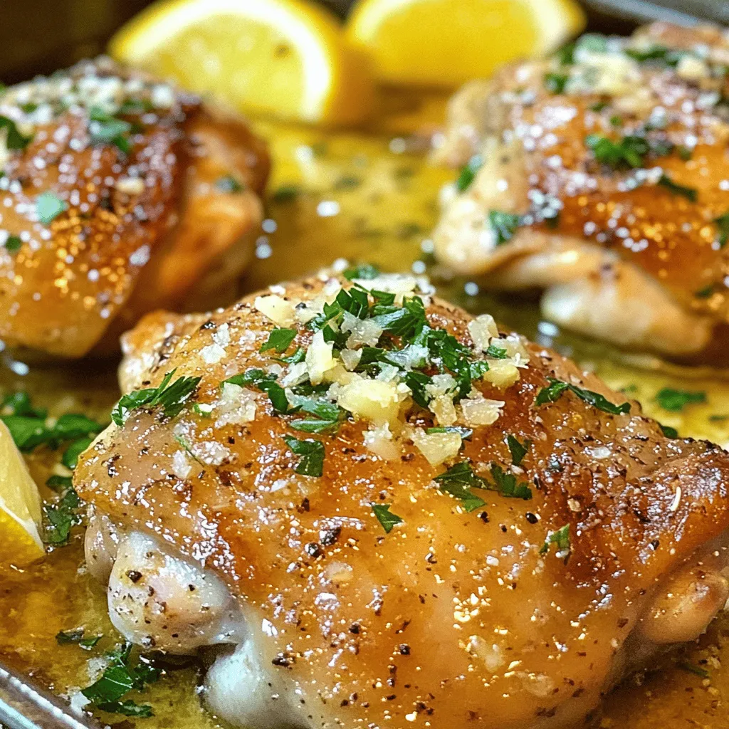 Garlic Parmesan Chicken Thighs: A Flavorful Delight