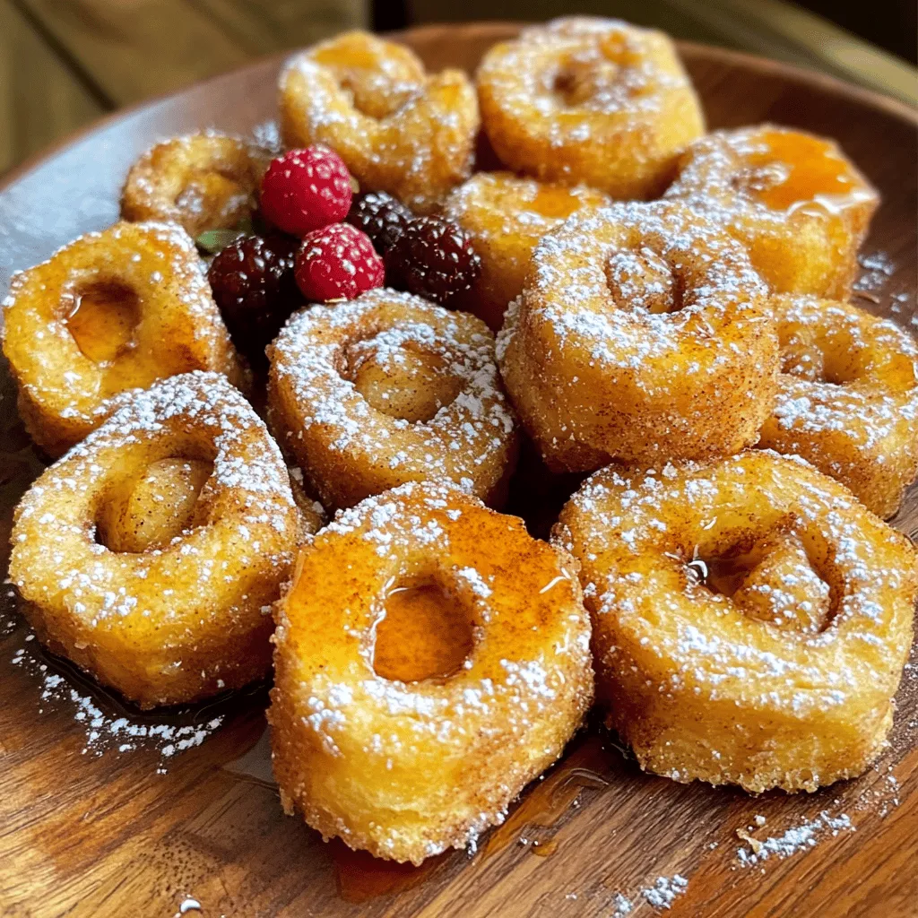 Cinnamon Roll French Toast Bites Simple and Tasty Treat