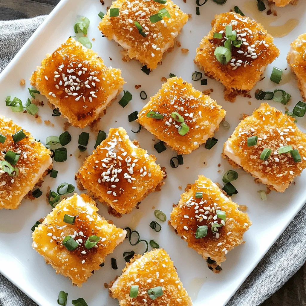 Crispy Honey Garlic Salmon Bites Recipe