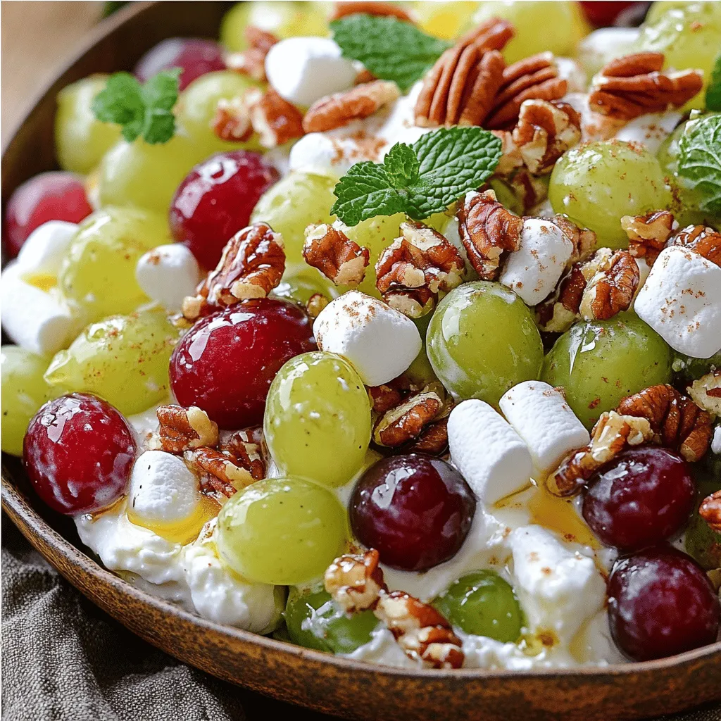 Grape Salad Delight: A Refreshing Culinary Treat
