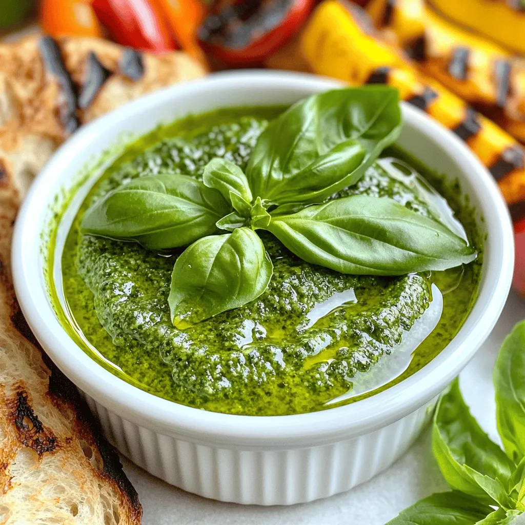 Green Bliss Pesto: A Vibrant Twist on a Culinary Classic