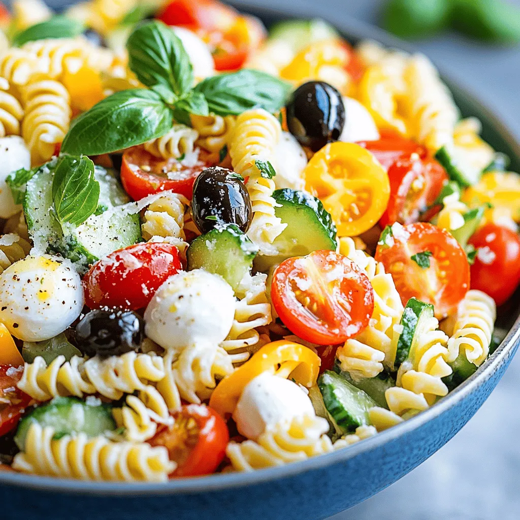 Creamy Italian Pasta Salad: A Culinary Delight