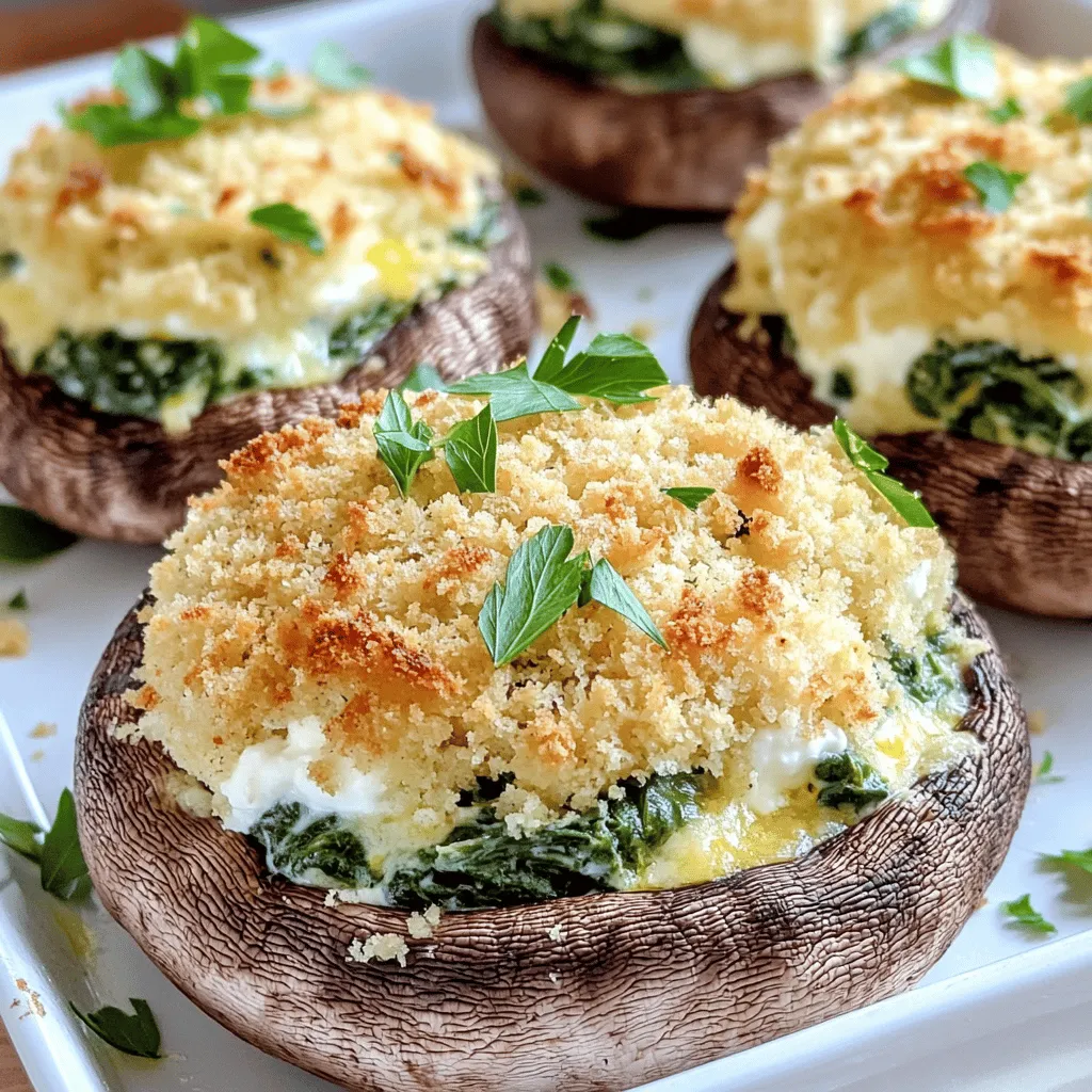 Olive Garden Stuffed Mushrooms Tasty and Simple Recipe
