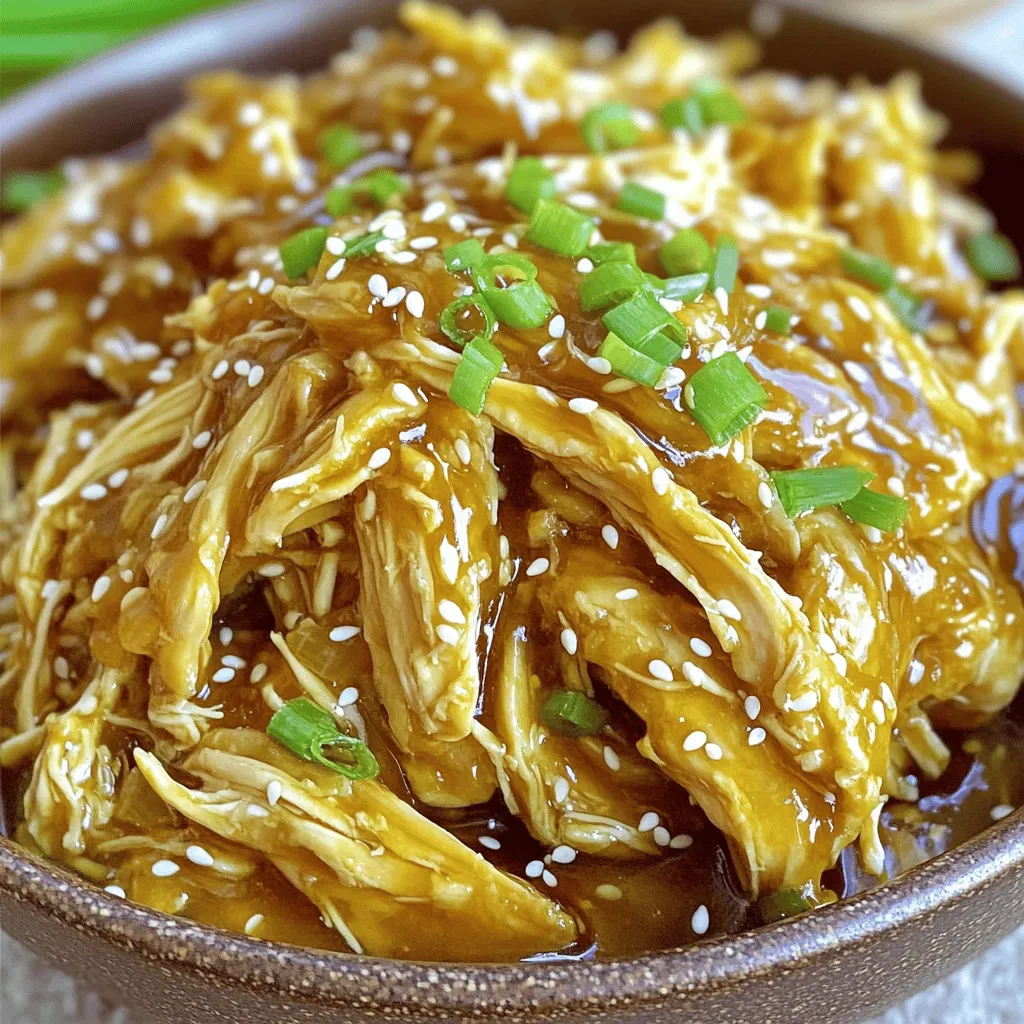 Crock Pot Honey Garlic Chicken Easy Family Dinner