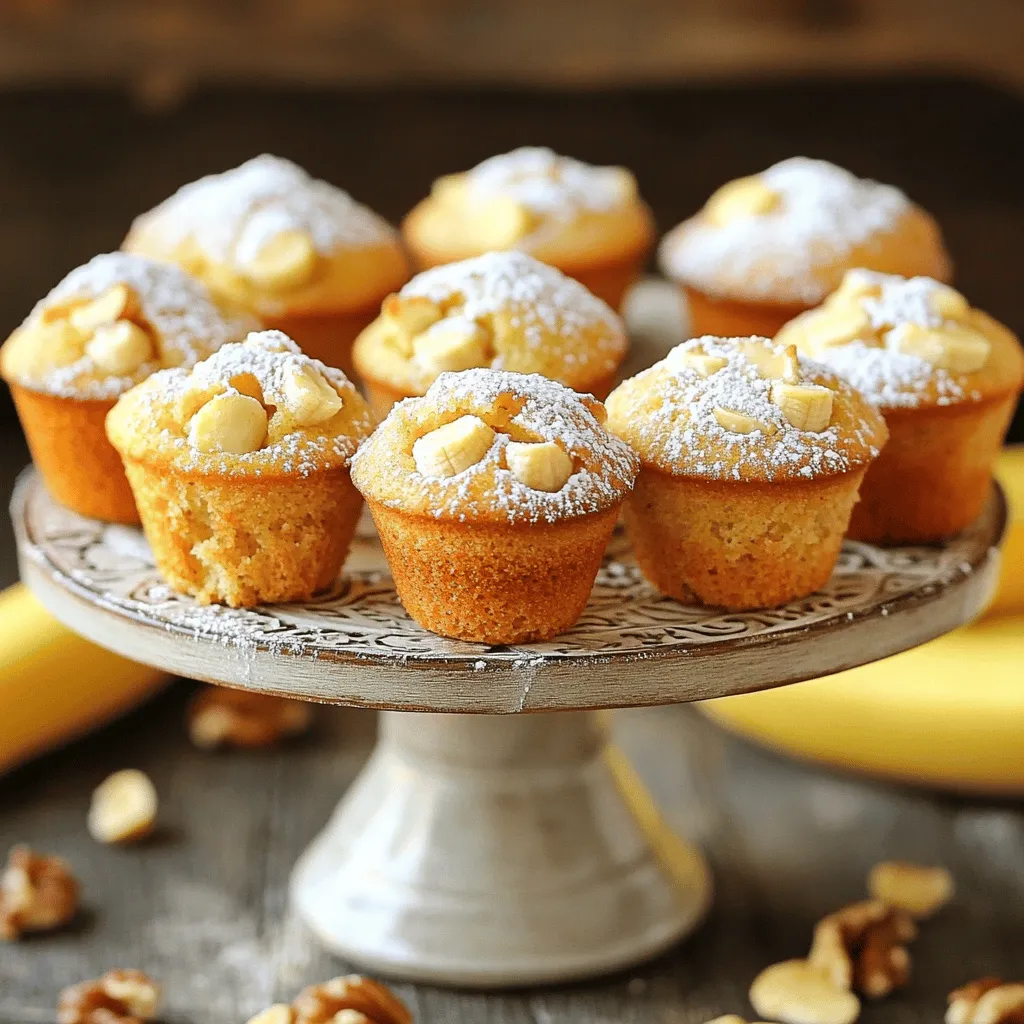 Mini Banana Muffins Nutritious and Easy Recipe