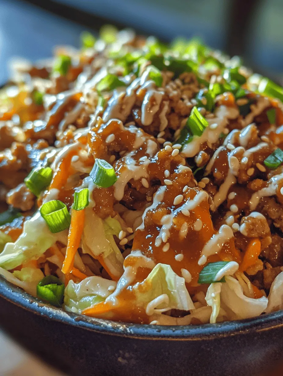 Keto Egg Roll in a Bowl Recipe: A Low-Carb Delight