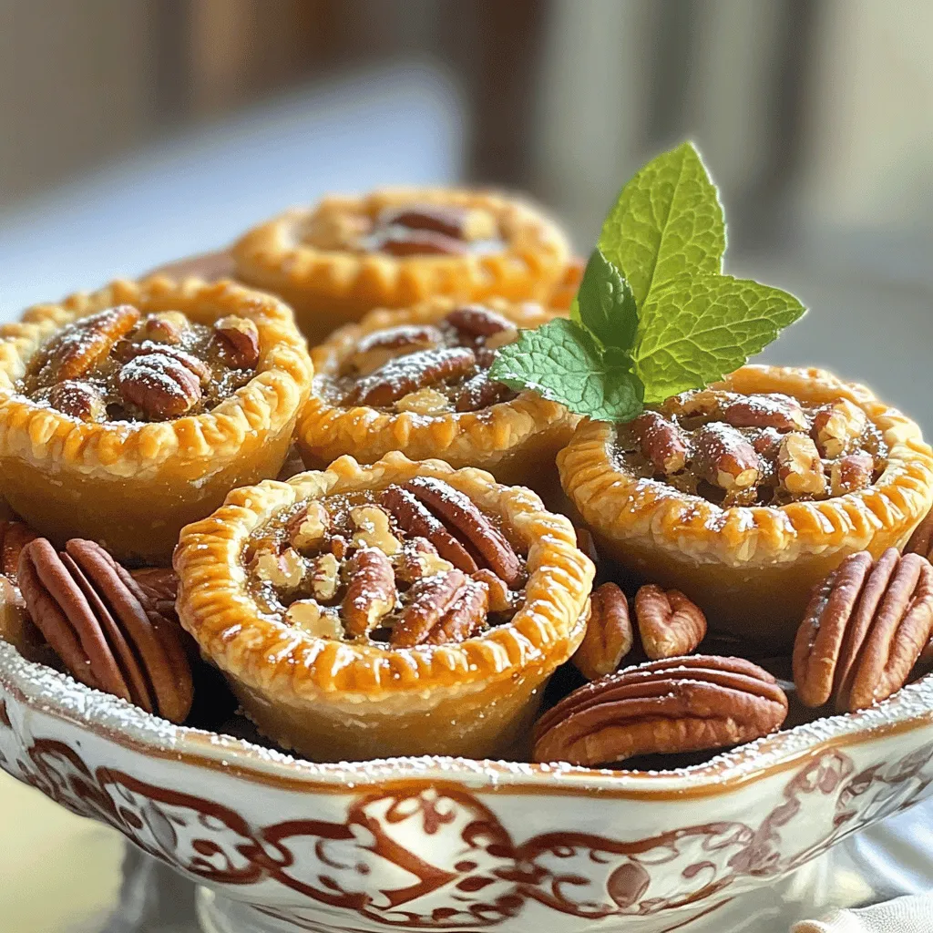 Mini Pecan Pies Tempting Treat for Any Occasion