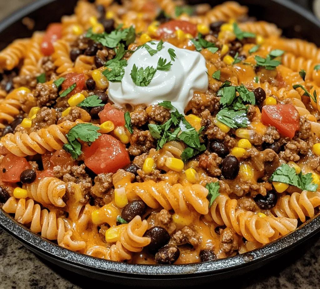 Comfort food has an undeniable power to bring families together, creating cherished memories around the dinner table. In our fast-paced world, busy weeknights often leave little time for elaborate meals, making one-pot dishes like Cheesy Taco Pasta Skillet a modern culinary favorite. This dish not only promises a quick and easy preparation but also offers a delightful blend of flavors that satisfies the palate and warms the heart.