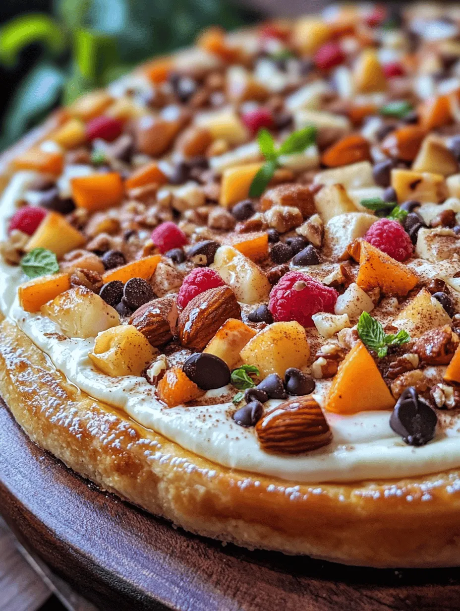 Cinnamon-Sugar Delight Pizza: A Sweet Indulgence