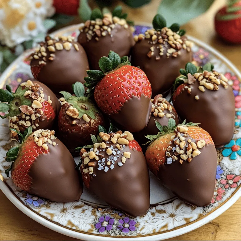 Chocolate Dipped Strawberries Simple and Sweet Treat