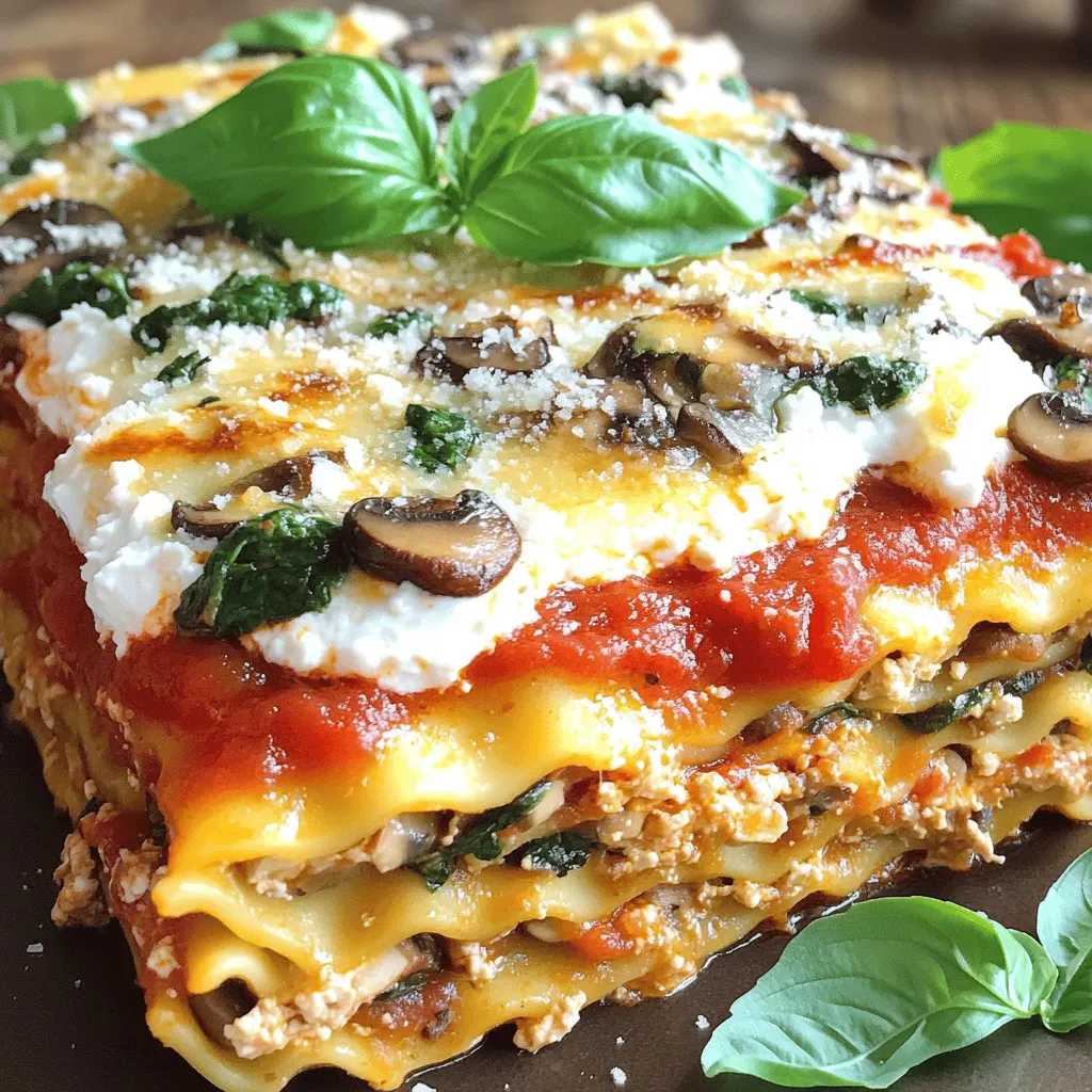 Mouthwatering Mushroom Lasagna Flavorful and Easy Recipe