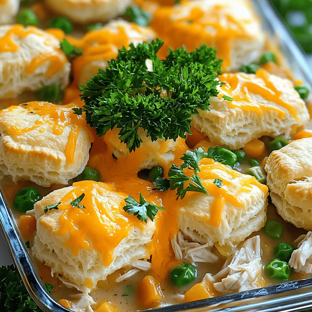 Easy Chicken Pot Pie Casserole Delicious Family Meal