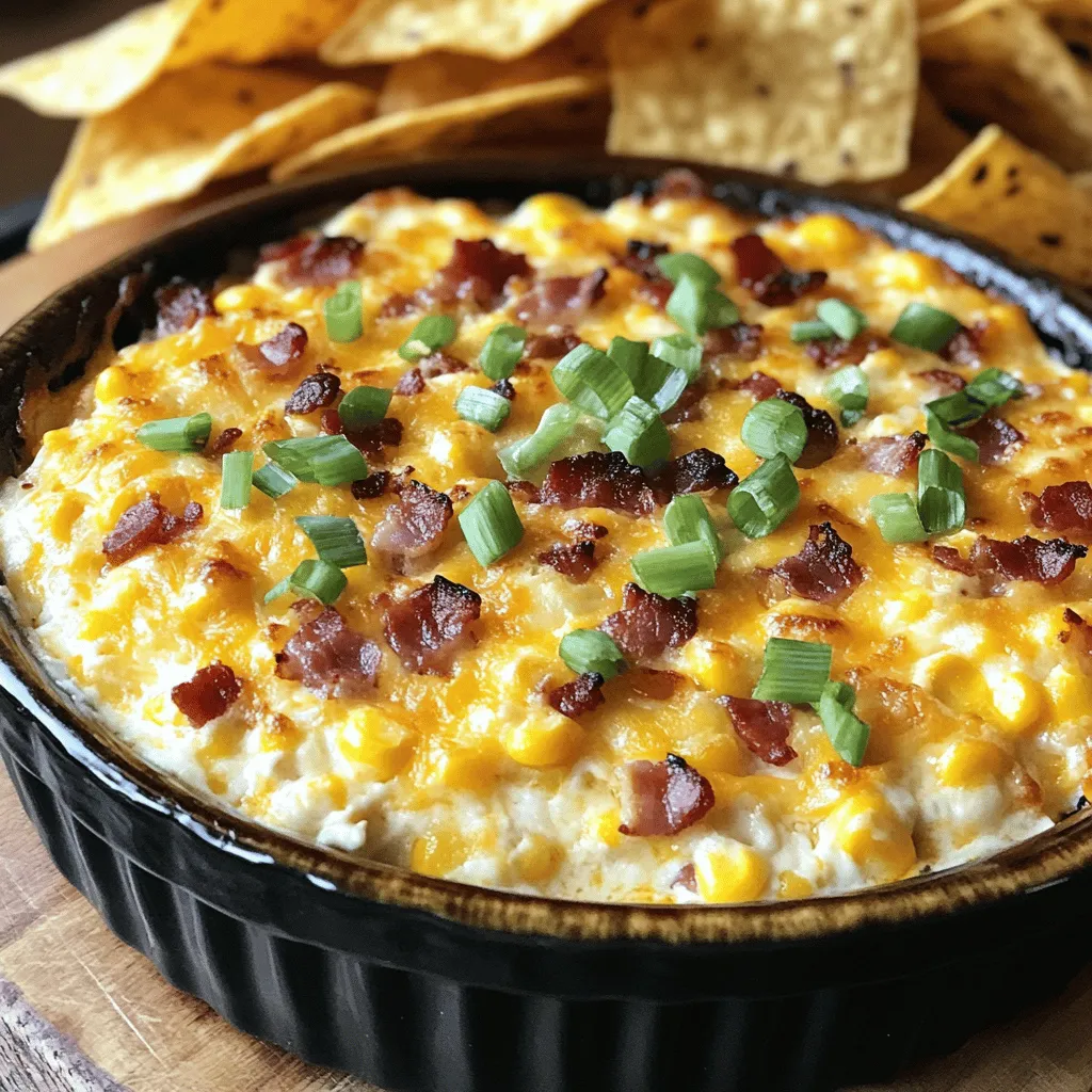 Sizzling Creamy Bacon Corn Dip: A Deliciously Indulgent Appetizer