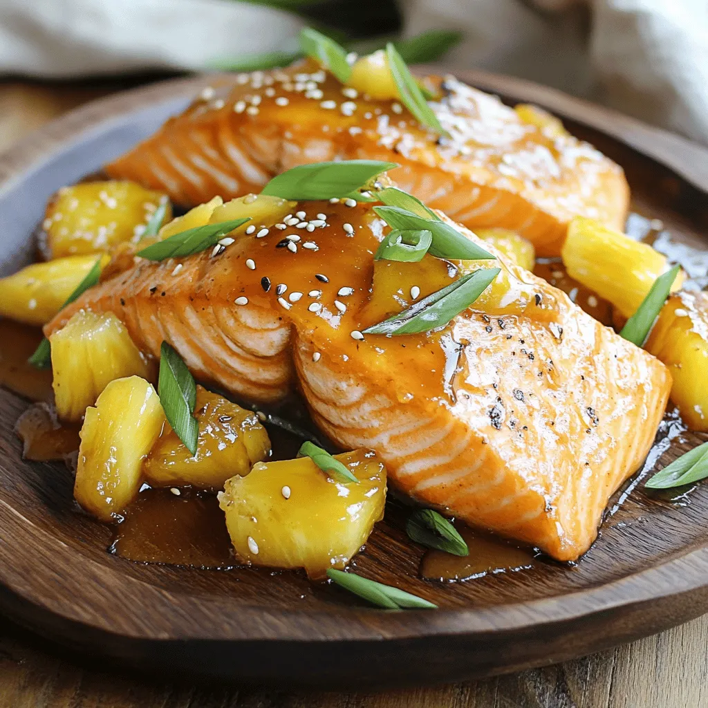 Honey Pineapple Salmon Flavorful Grill Delight