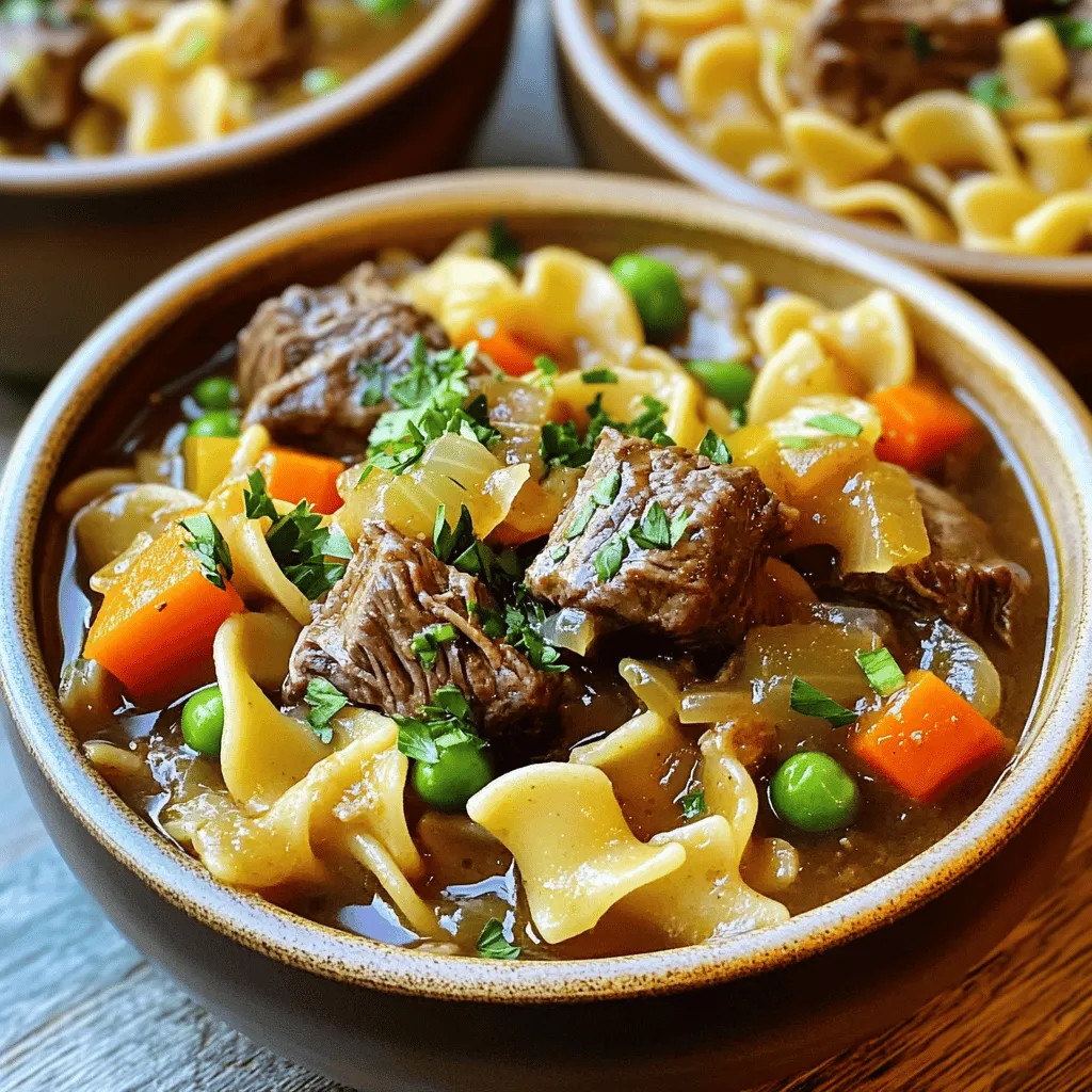 Savory Mississippi Beef Noodles Recipe to Savor