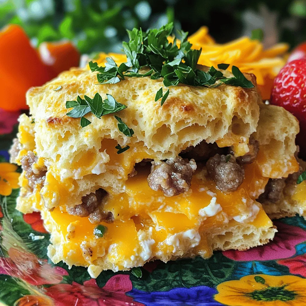 - 1 pound breakfast sausage (mild or spicy, your choice) - 1 cup chopped onion - 1 cup chopped bell pepper (any color) - 1 cup shredded cheddar cheese