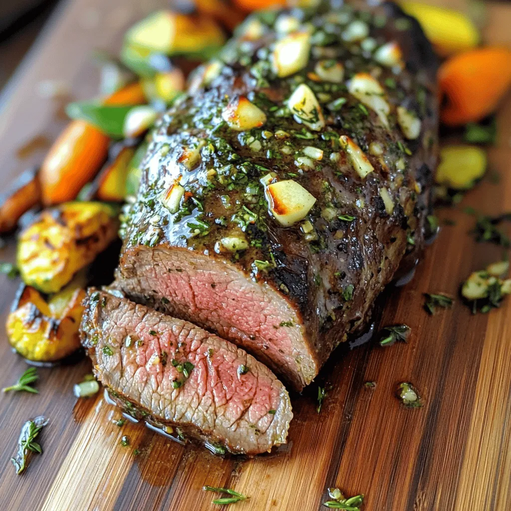 To make herb butter beef tenderloin roast, you need fresh ingredients. Here’s a list of what you will need: