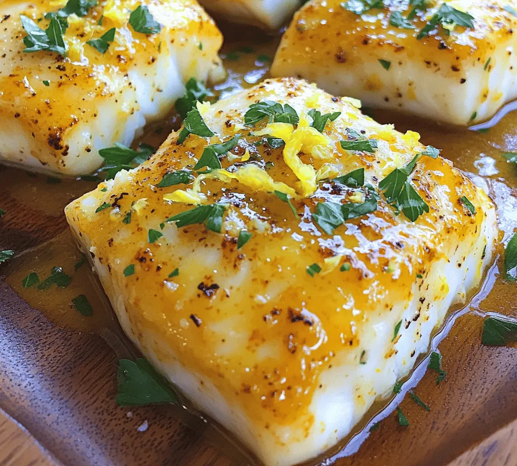 Cod is one of the most beloved fish varieties around the world, celebrated for its mild flavor, flaky texture, and versatility in the kitchen. Whether baked, grilled, or sautéed, cod adapts beautifully to a variety of culinary styles, making it a favorite among home cooks and professional chefs alike. One of the most delightful ways to prepare this fish is by pan-searing it in a rich lemon butter sauce. This recipe not only elevates the cod