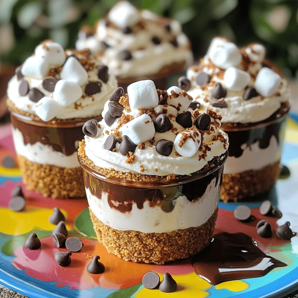 Frosty S&#8217;more Cups Indulgent and Easy Dessert Recipe