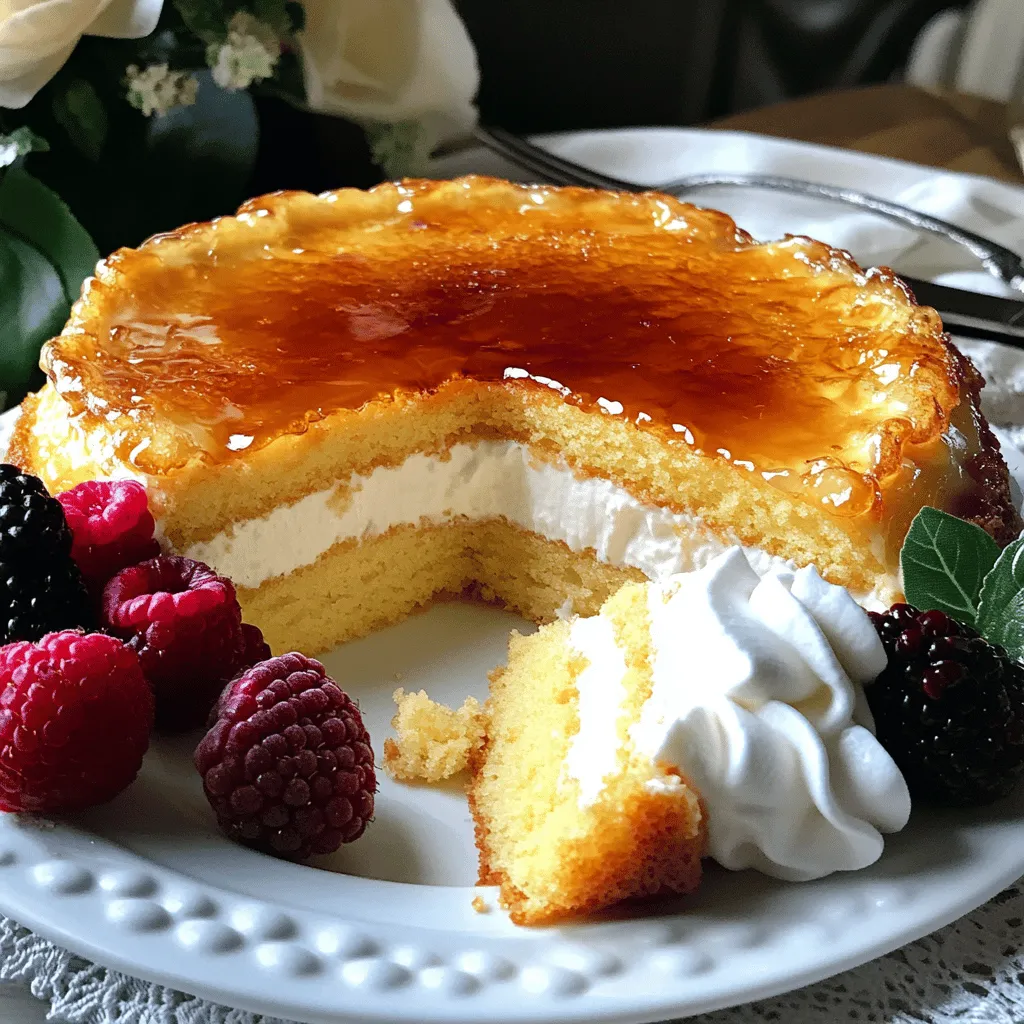 Crème Brûlée Cake Decadent Dessert Recipe to Try