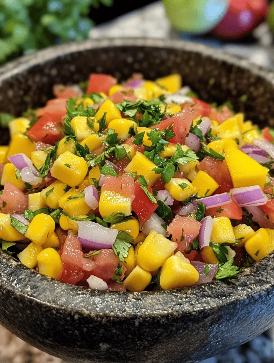 Zesty Habanero Mango Corn Salsa: A Flavorful Delight