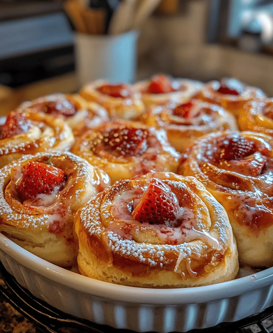 Sweet rolls have taken the culinary world by storm, boasting a delightful versatility that appeals to a variety of palates. From classic cinnamon rolls to innovative fruit-filled varieties, these treats have become a beloved staple at brunches, special occasions, and as comforting desserts. One particularly enticing option that has captured the hearts (and taste buds) of many is the Strawberry Cheesecake Sweet Rolls. This delightful fusion showcases the vibrant freshness of strawberries combined with the rich and creamy texture of cheesecake, resulting in a sweet roll that is both indulgent and refreshing.