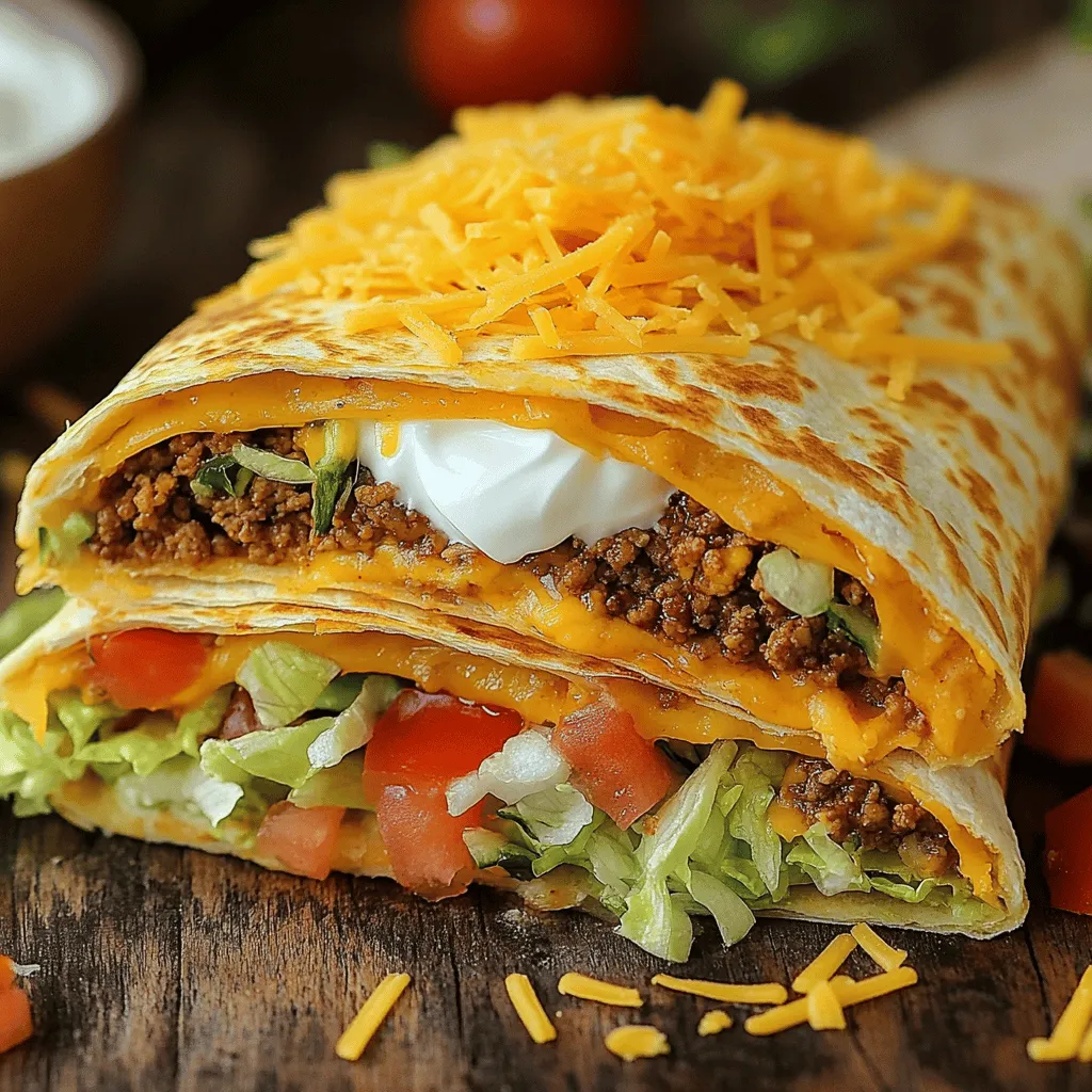 Crunchy Taco Bell Crunchwrap Supreme: A Delicious Homemade Twist on a Fast Food Classic