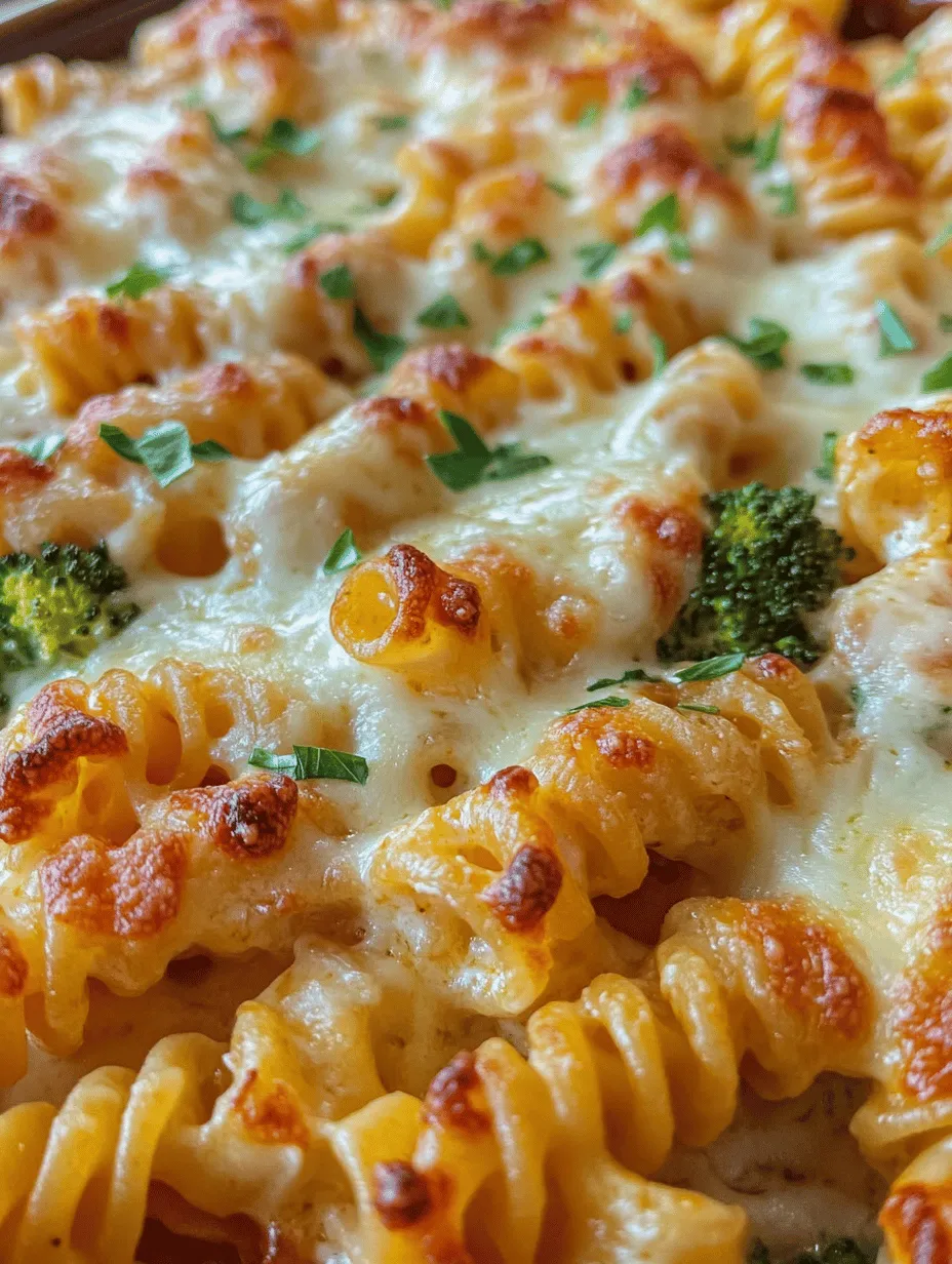 Creamy Chicken &#038; Broccoli Alfredo Bake: A Comforting Family Favorite