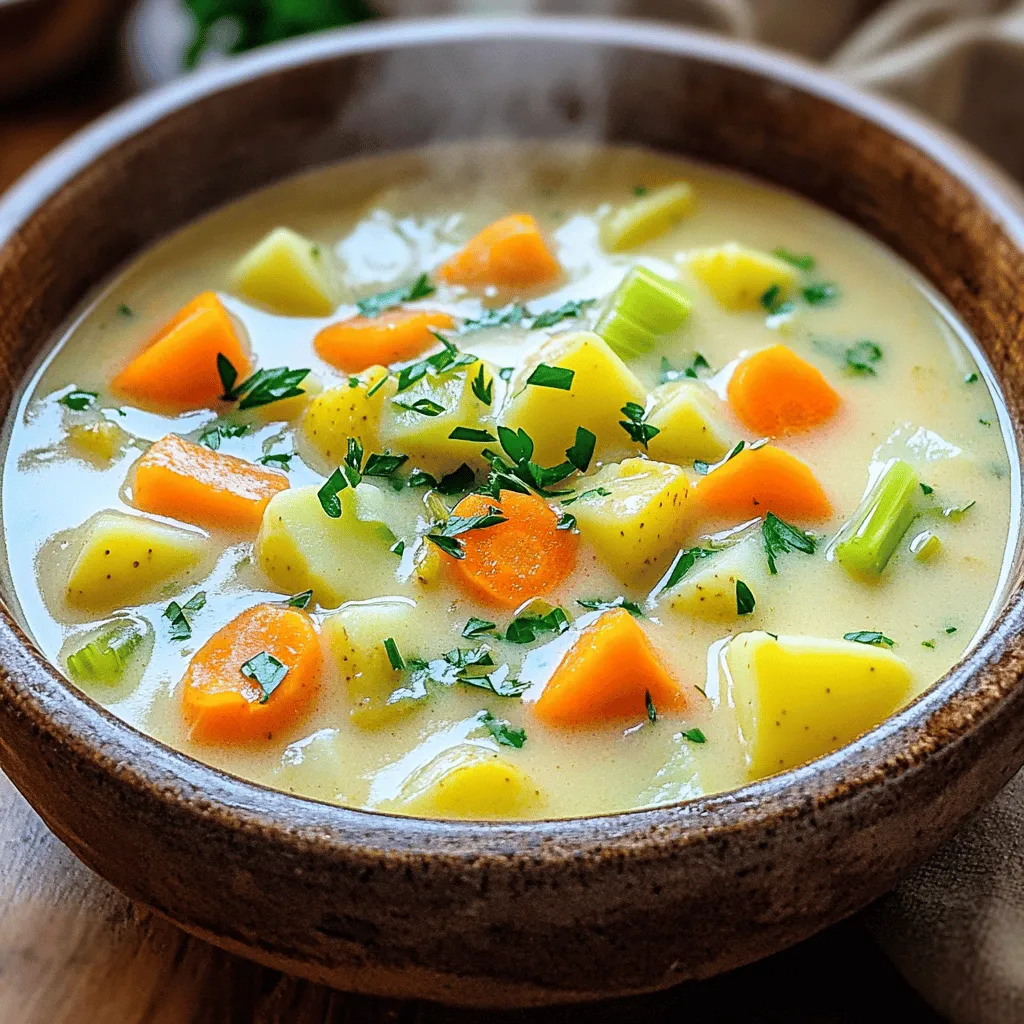German Potato Soup Recipe with Savory Flavors