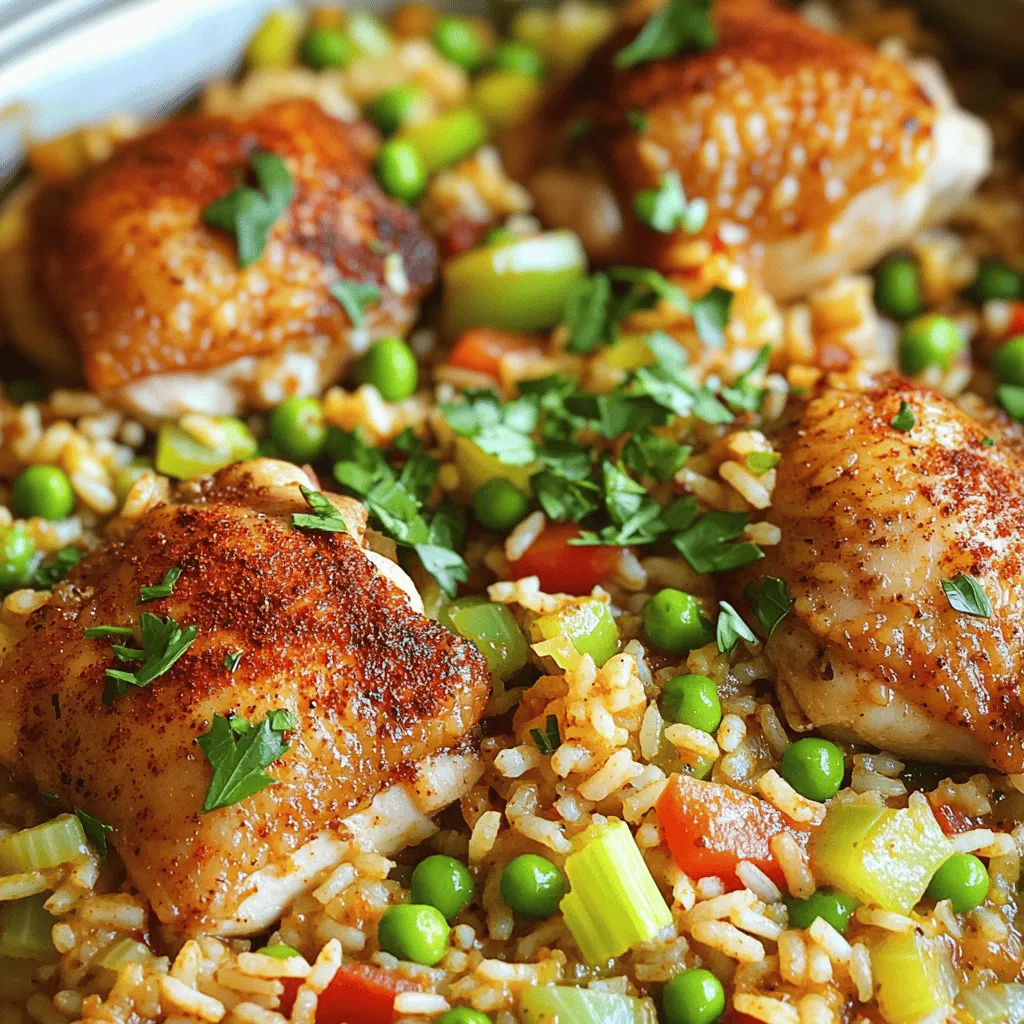 One Pot Chicken and Dirty Rice Flavorful Comfort Meal