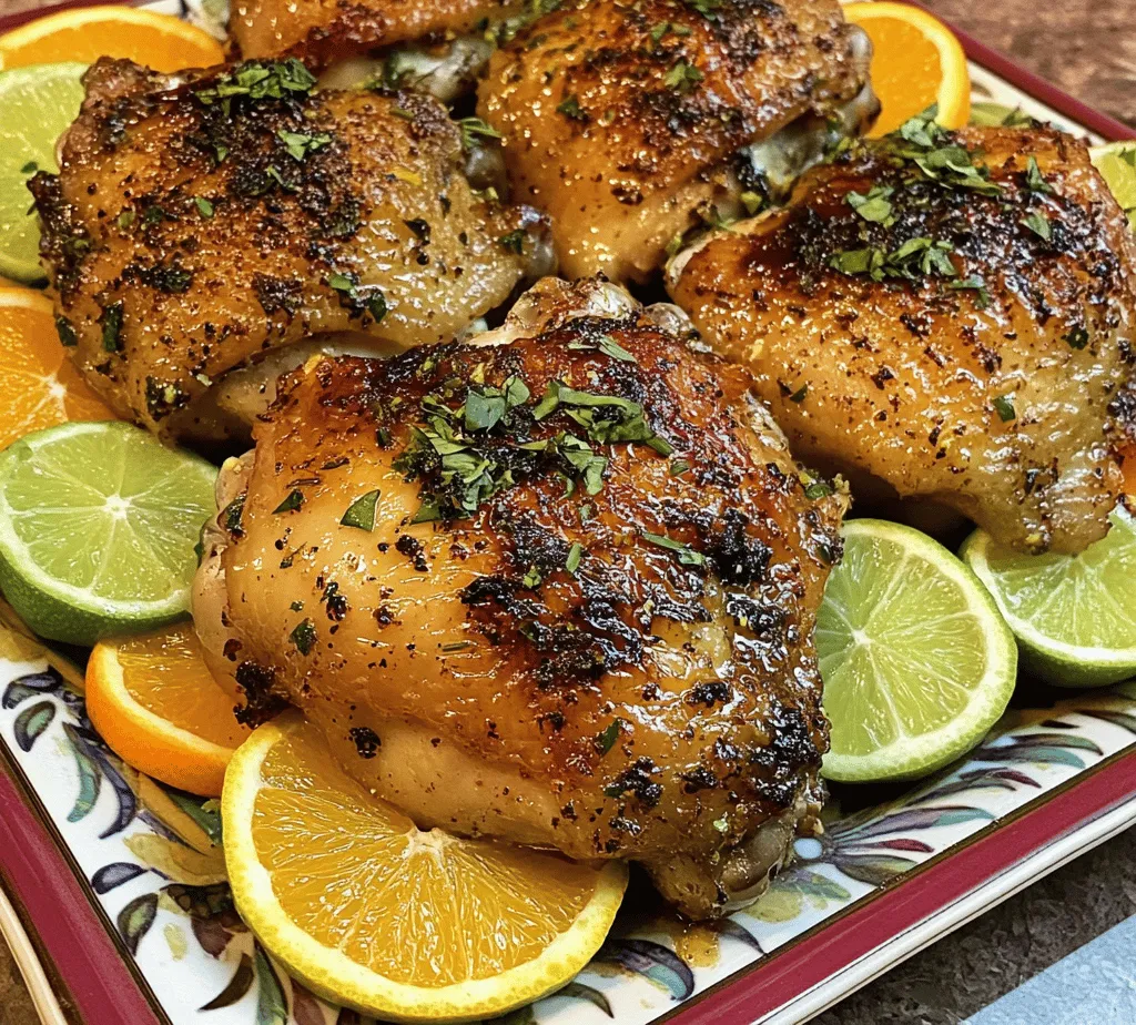 Welcome to a culinary adventure that brings the vibrant flavors of the Caribbean right to your kitchen! Spiced Citrus Marinated Chicken, known in Creole as Poul Asezone, is a dish that celebrates the rich heritage and bold tastes of the region. This delightful recipe is not only packed with flavor but also showcases the use of fresh, healthy ingredients that elevate any meal.