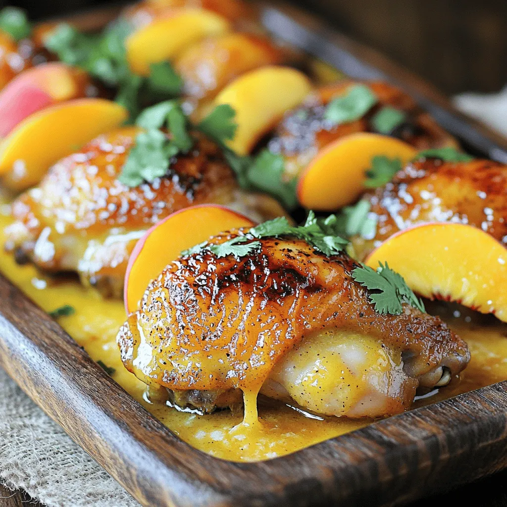 Savor the Summer: A Delightful Coconut Peach Chicken Recipe