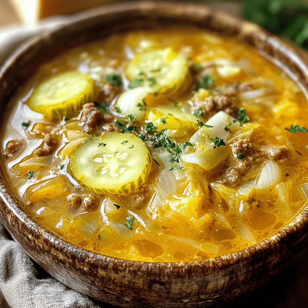 Keto Reuben Soup: A Comforting Low-Carb Delight