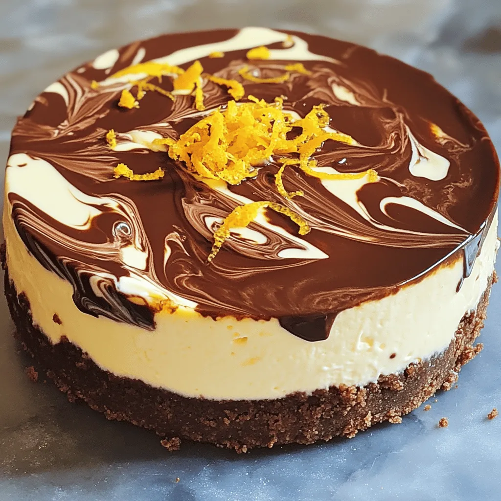 Chocolate Orange Cheesecake Rich and Creamy Dessert