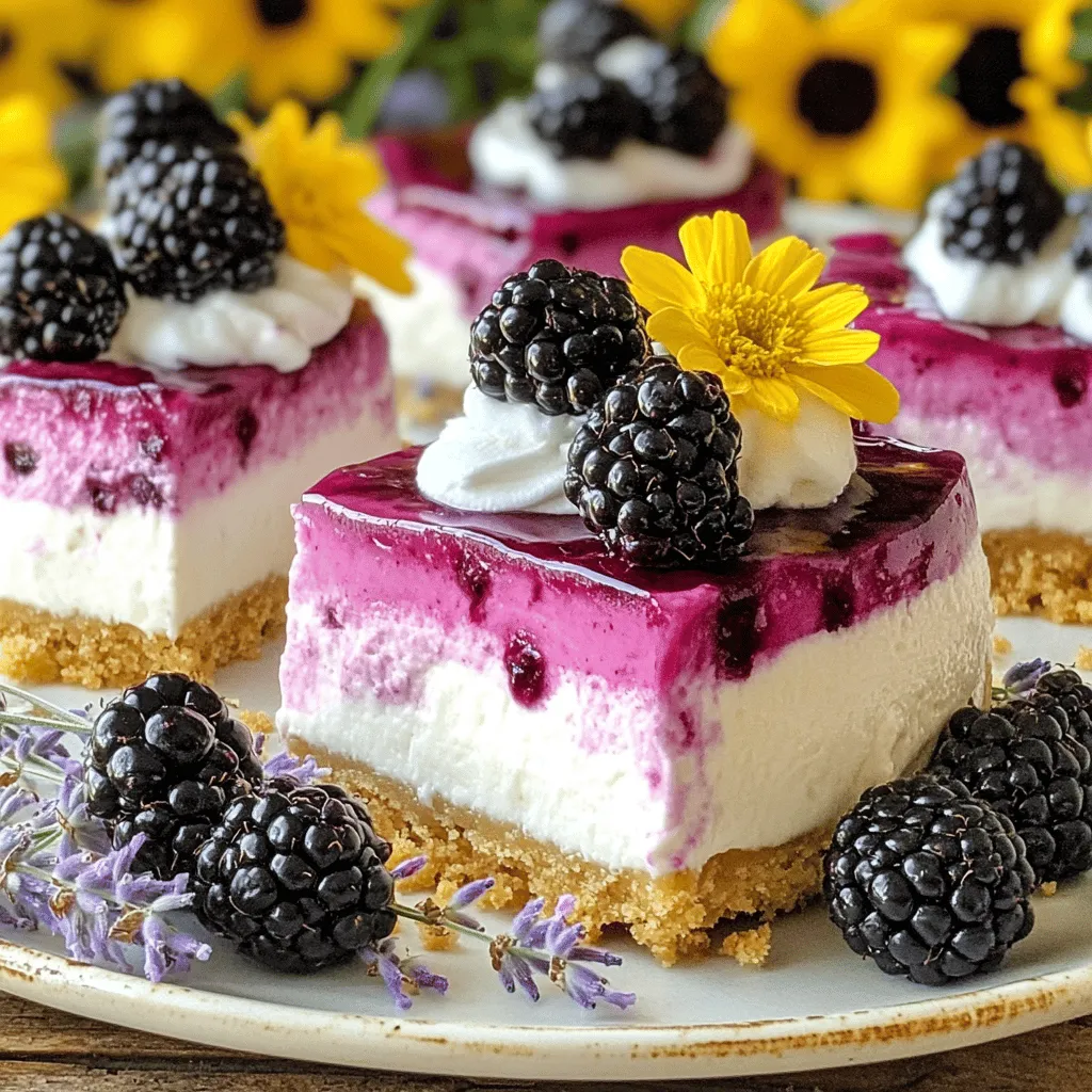 Blackberry Lavender Cheesecakes: A Unique Culinary Delight