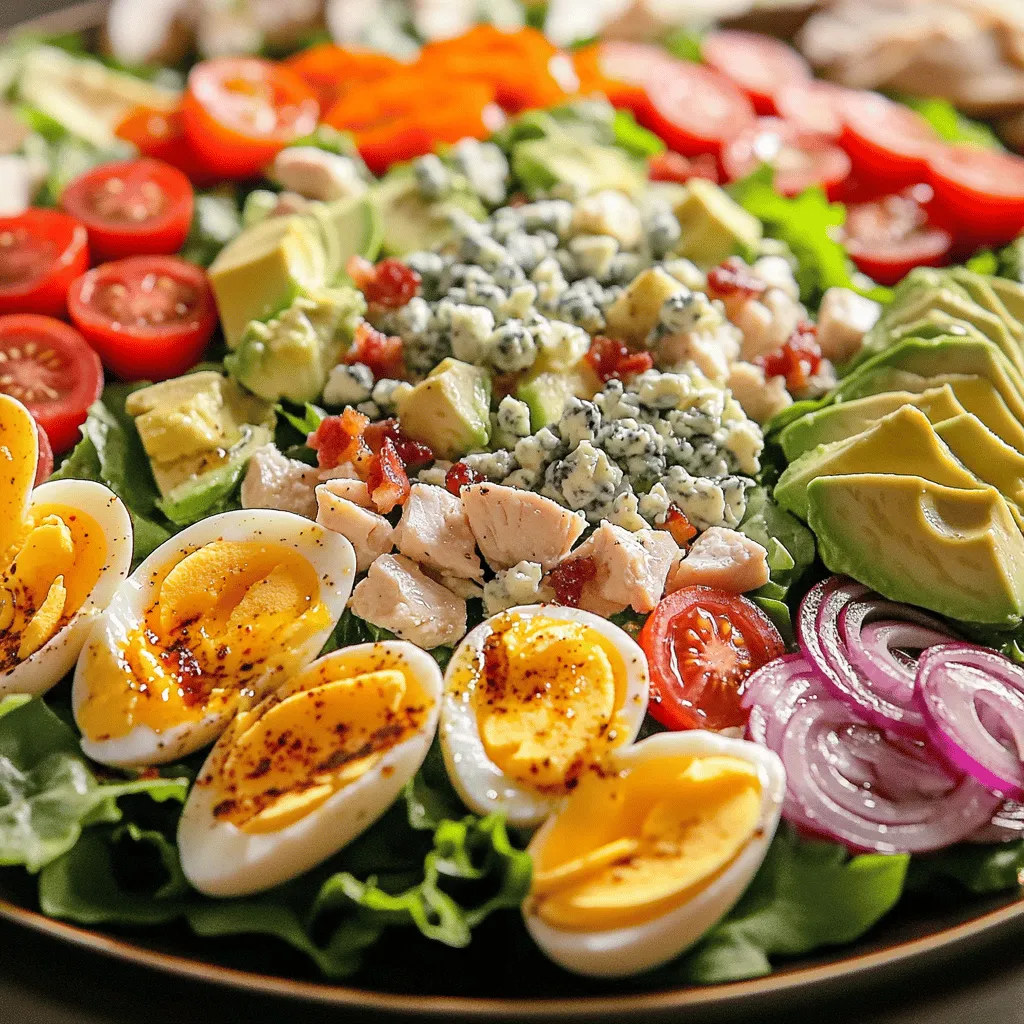 Classic Cobb Salad Flavorful and Nutritious Delight
