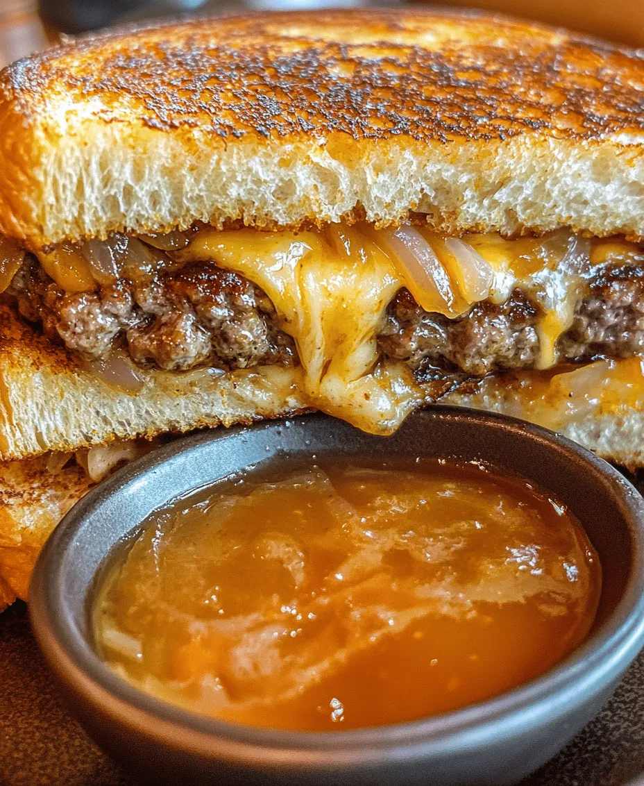 The patty melt is a beloved American classic that combines the best elements of a burger and a grilled cheese sandwich. Its allure lies in its simplicity and comfort, making it a popular choice for casual dining, family meals, or a late-night snack. The ultimate patty melt takes this already delicious concept to new heights, featuring a blend of ground beef, gooey Swiss cheese, and sweet, caramelized onions, all nestled between perfectly toasted rye bread. However, what truly sets this recipe apart is the secret sauce—a zesty blend of flavors that elevates the patty melt experience, ensuring each bite is bursting with taste.