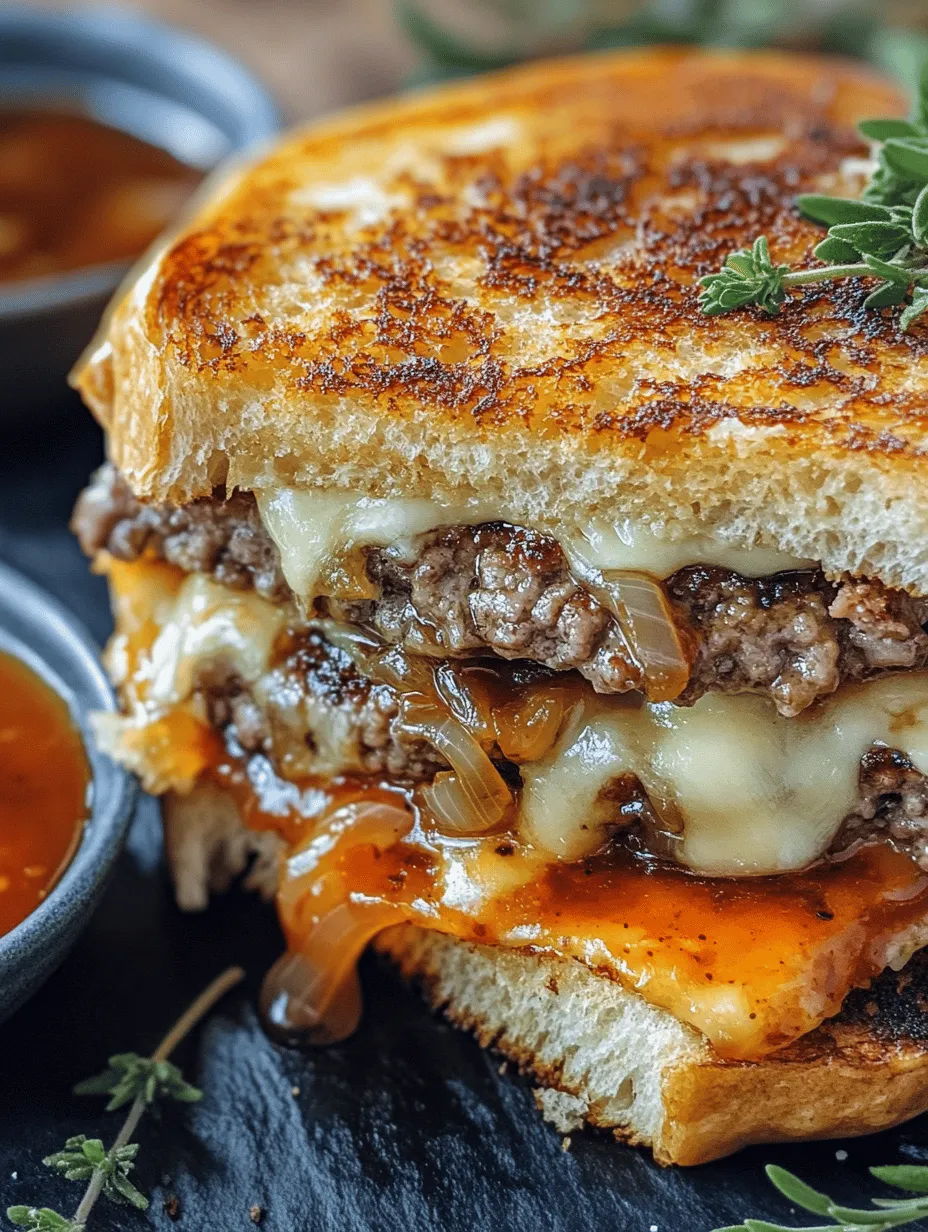 Ultimate Patty Melt with Secret Sauce