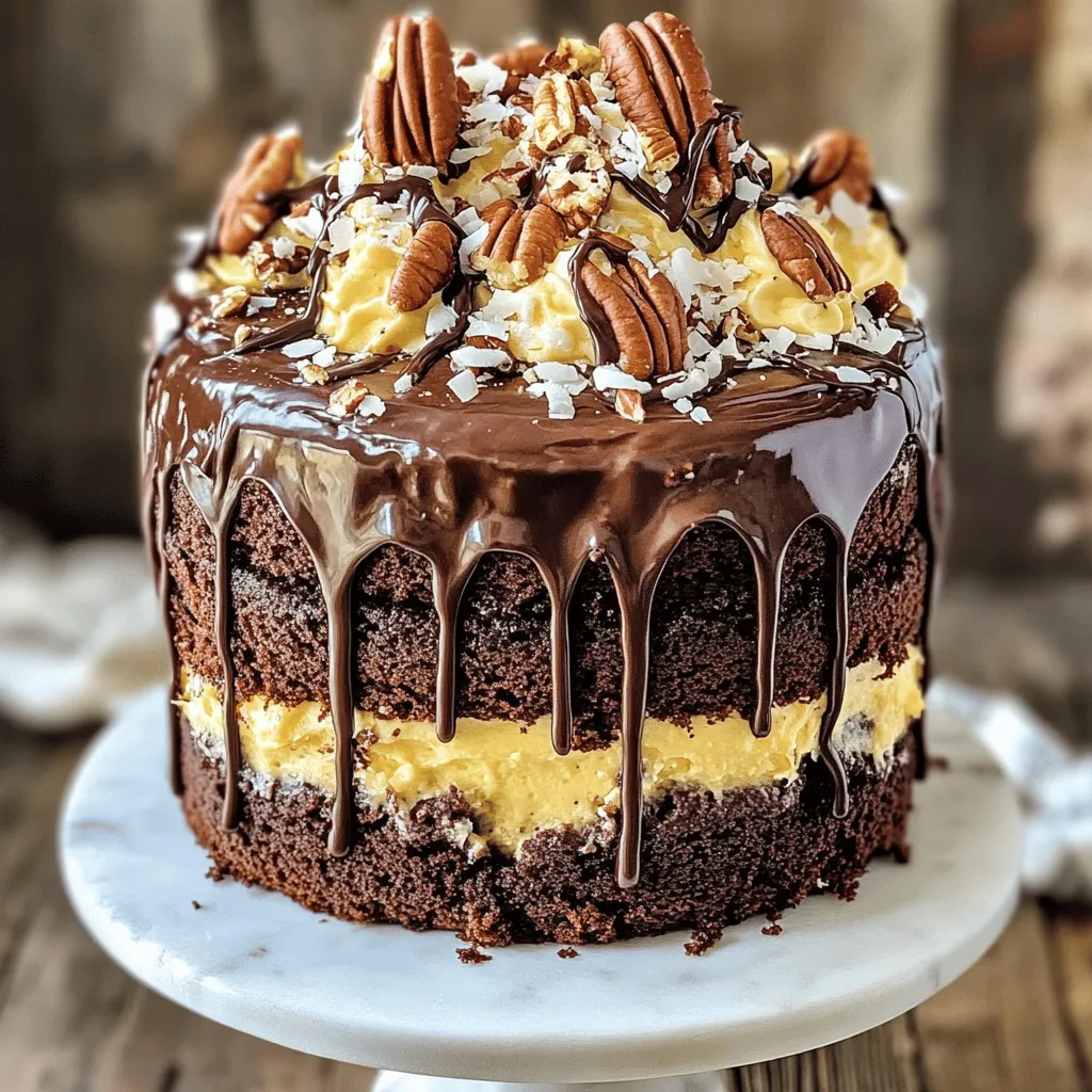 Indulge in the Richness of Heavenly German Chocolate Cake: A Step-by-Step Guide