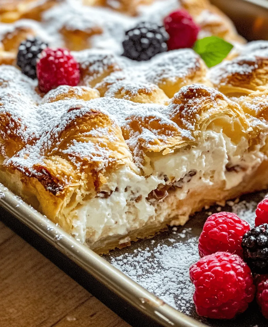 Discover the delightful combination of creamy cheesecake and flaky crescent rolls with this Cheesecake Crescent Rolls Casserole. This unique dish is perfect for brunch, dessert, or any occasion where you want to impress your family and friends. Imagine a warm, gooey center filled with rich cream cheese, enveloped by buttery crescent dough that crisps to perfection. This casserole is not only simple to prepare but also a crowd-pleaser that will leave your guests asking for seconds.