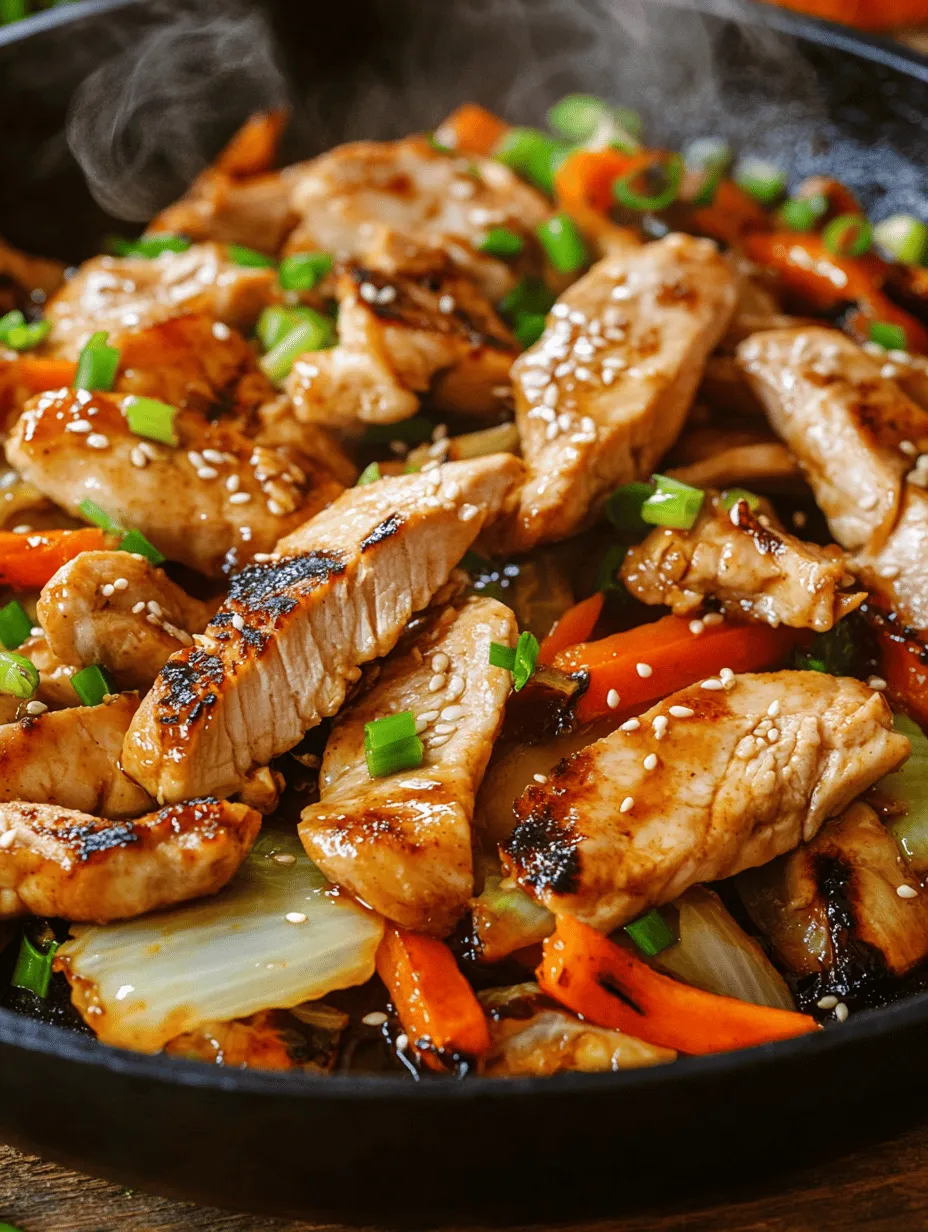 Chinese Chicken Cabbage Stir-Fry Recipe