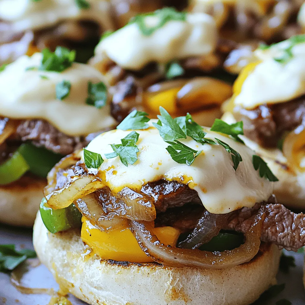 Philly Cheesesteak Sliders Flavorful and Easy Recipe