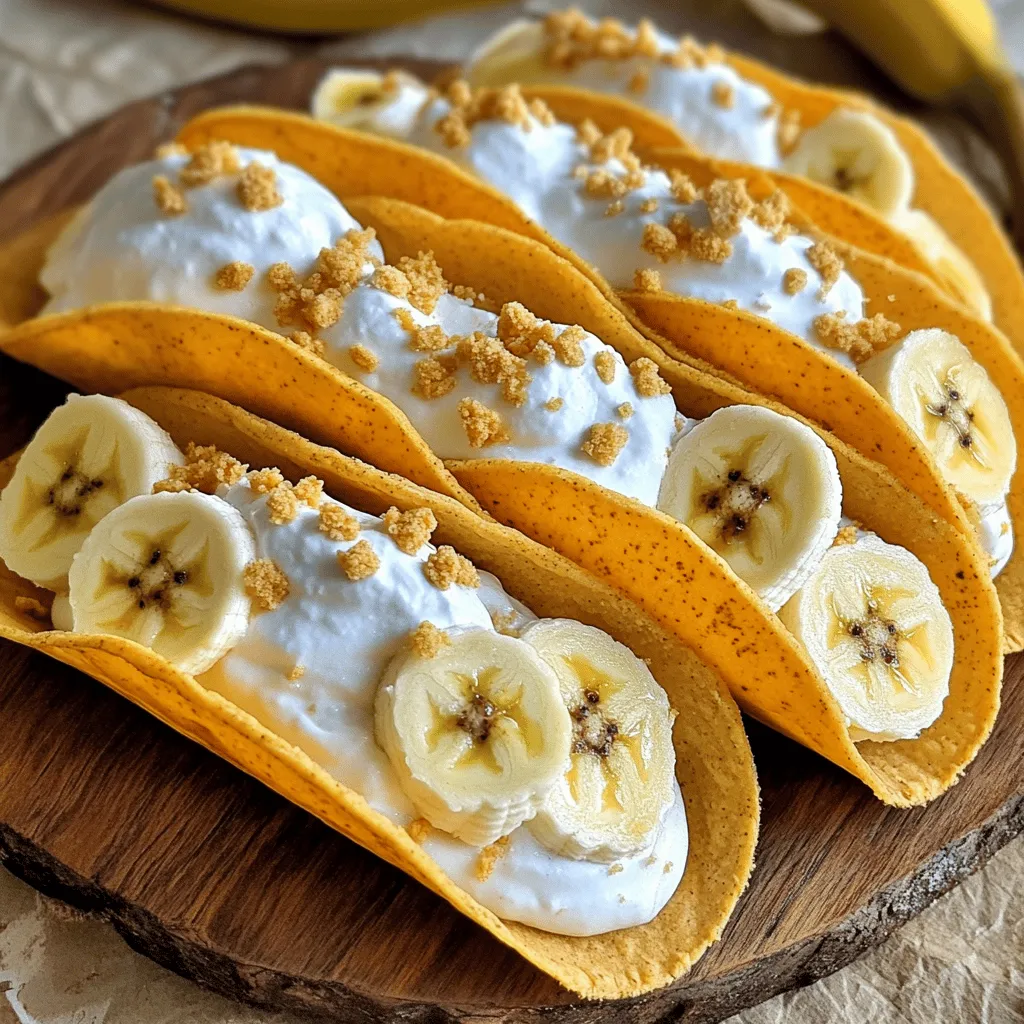 Banana Pudding Tacos: A Deliciously Fun Fusion Dessert