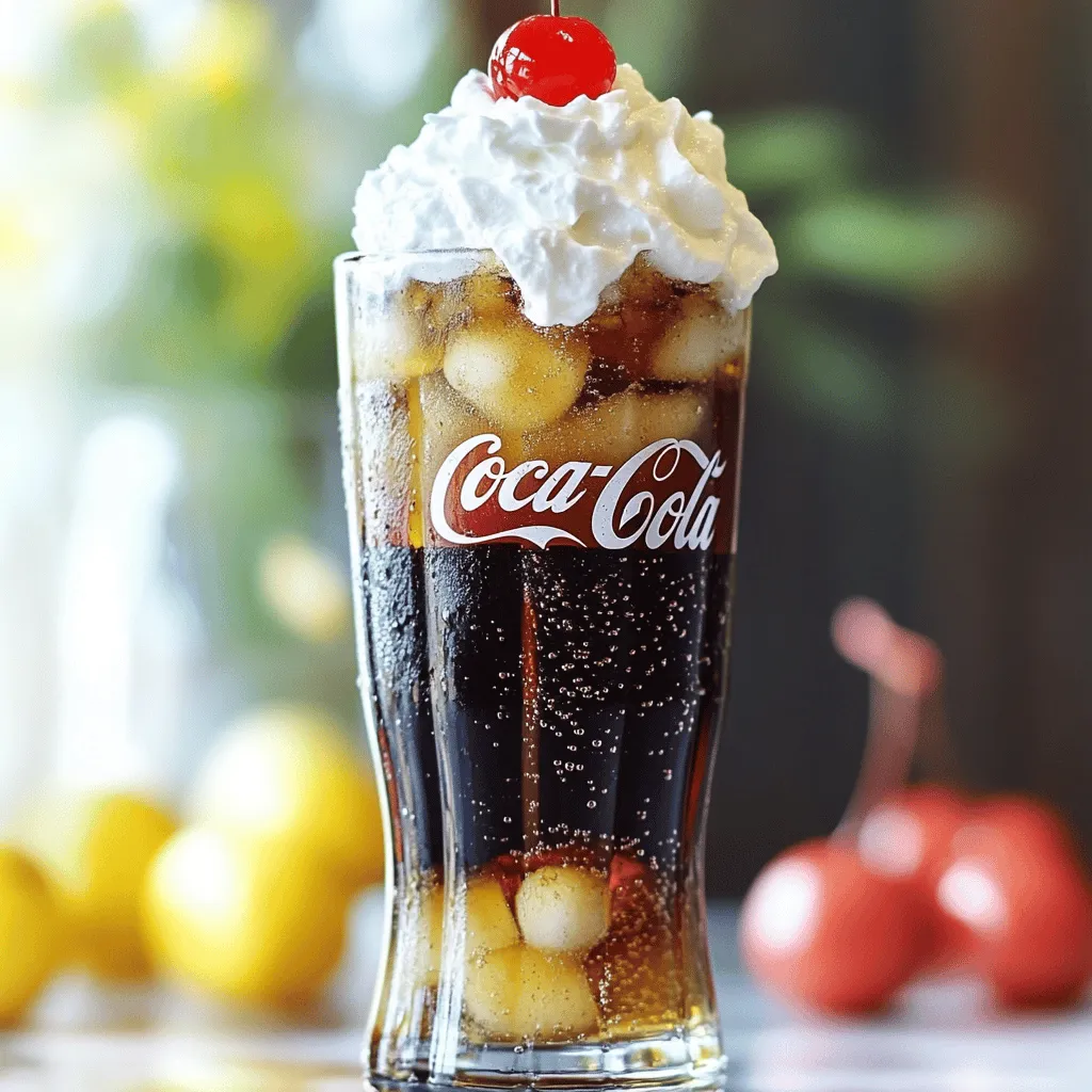 The fluffy coke trend is a fun drink that is taking over social media. You may have seen it on TikTok, where users mix Coke with a whipped cream layer. This drink looks great and tastes even better. The fluffy topping adds a sweet touch to the fizzy Coke.