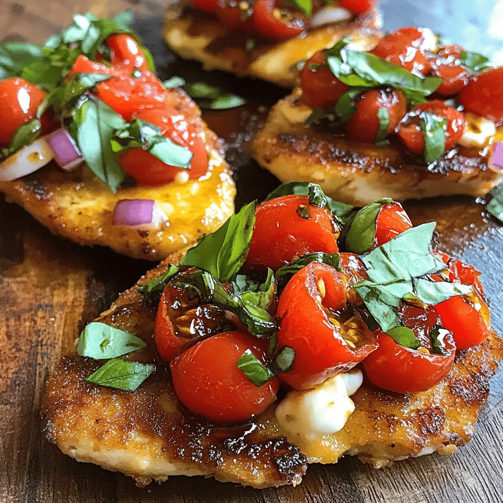 Bruschetta Chicken Cutlets: A Flavorful Twist on a Classic Dish