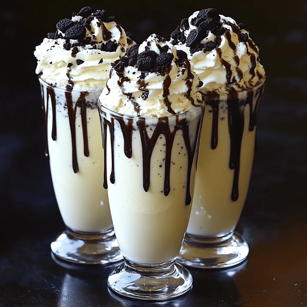 Crispy Delight Cookies and Cream Milkshake: A Delectable Treat for All Ages