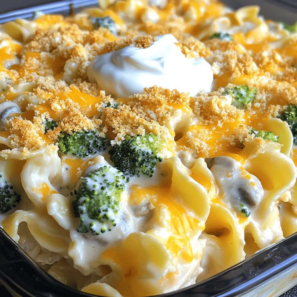Chicken Noodle Casserole Comforting Family Favorite