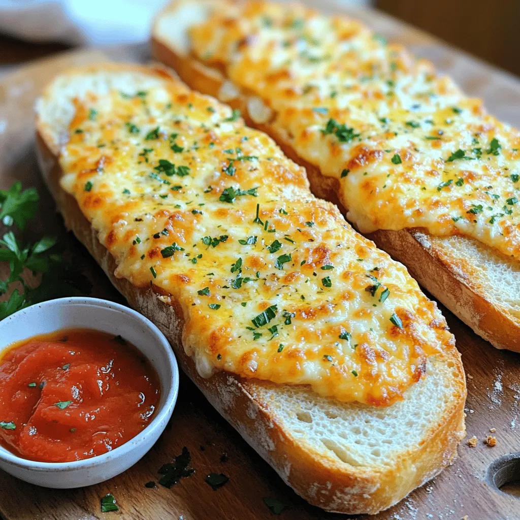 Cheesy Garlic Bread Melts Irresistible and Easy Recipe