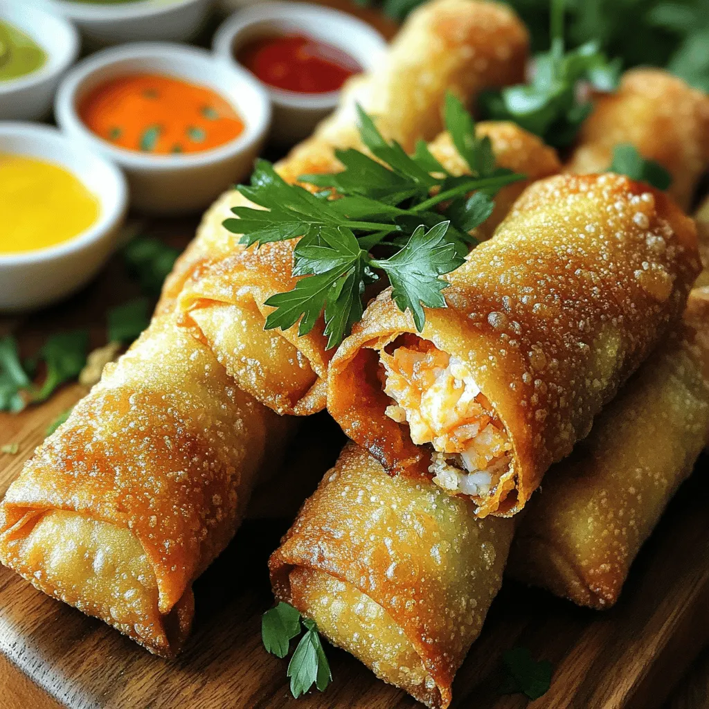 Crab Cake Egg Rolls Crispy and Flavorful Delight