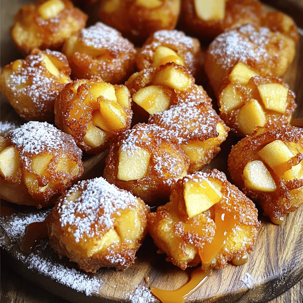 Best Recipe for Apple Fritter Bites Simple and Tasty